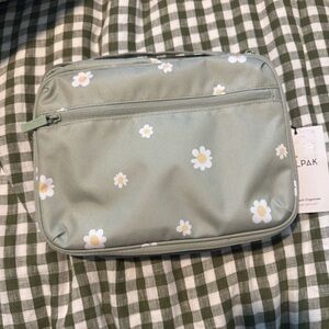 Floral Green Calpak Women's Tech Accessory Bag
